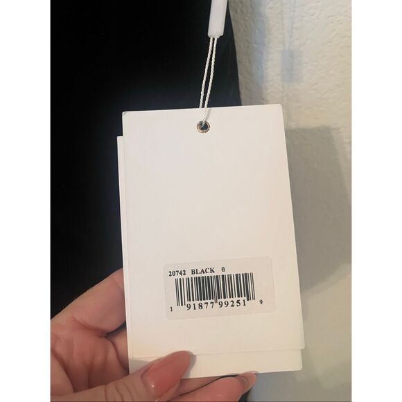 Mac Duggal 20742 Sheer Neck Tulip Hem Evening Dress NEW NWT - Picture 6 of 8